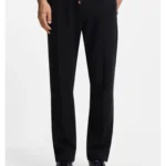 Regular-fit tracksuit bottoms in a cotton blend
