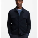 Regular-fit overshirt in cotton