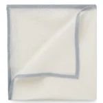 Knitted pocket square in Italian-made silk
