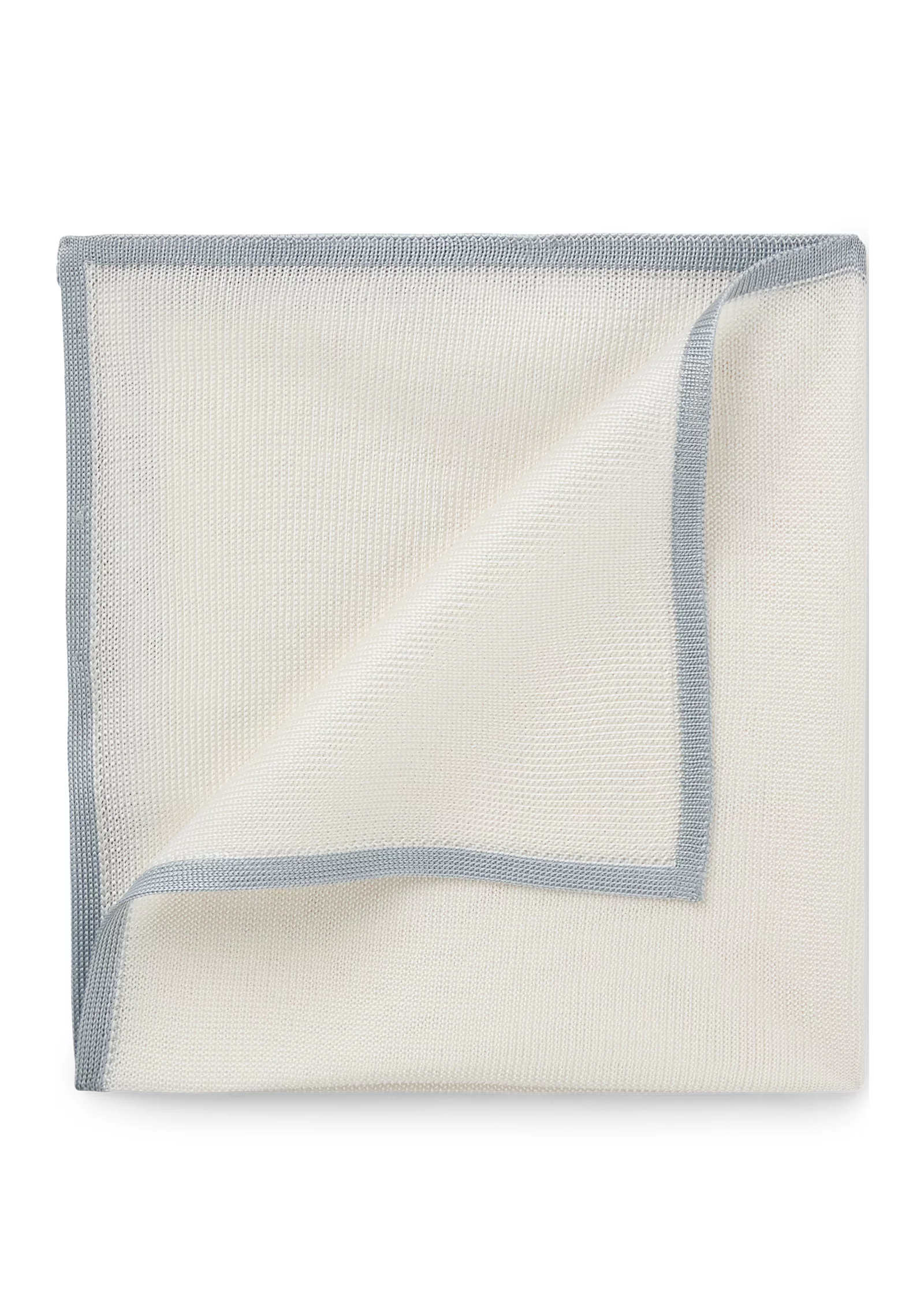 hbeu50555718_118_200 Knitted pocket square in Italian-made silk - Image 1