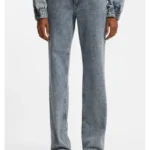 Boot-cut jeans in blue stretch denim