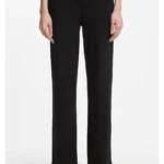 Cotton-blend pyjama bottoms in waffle jersey