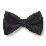 Silk tie with jacquard-woven pattern