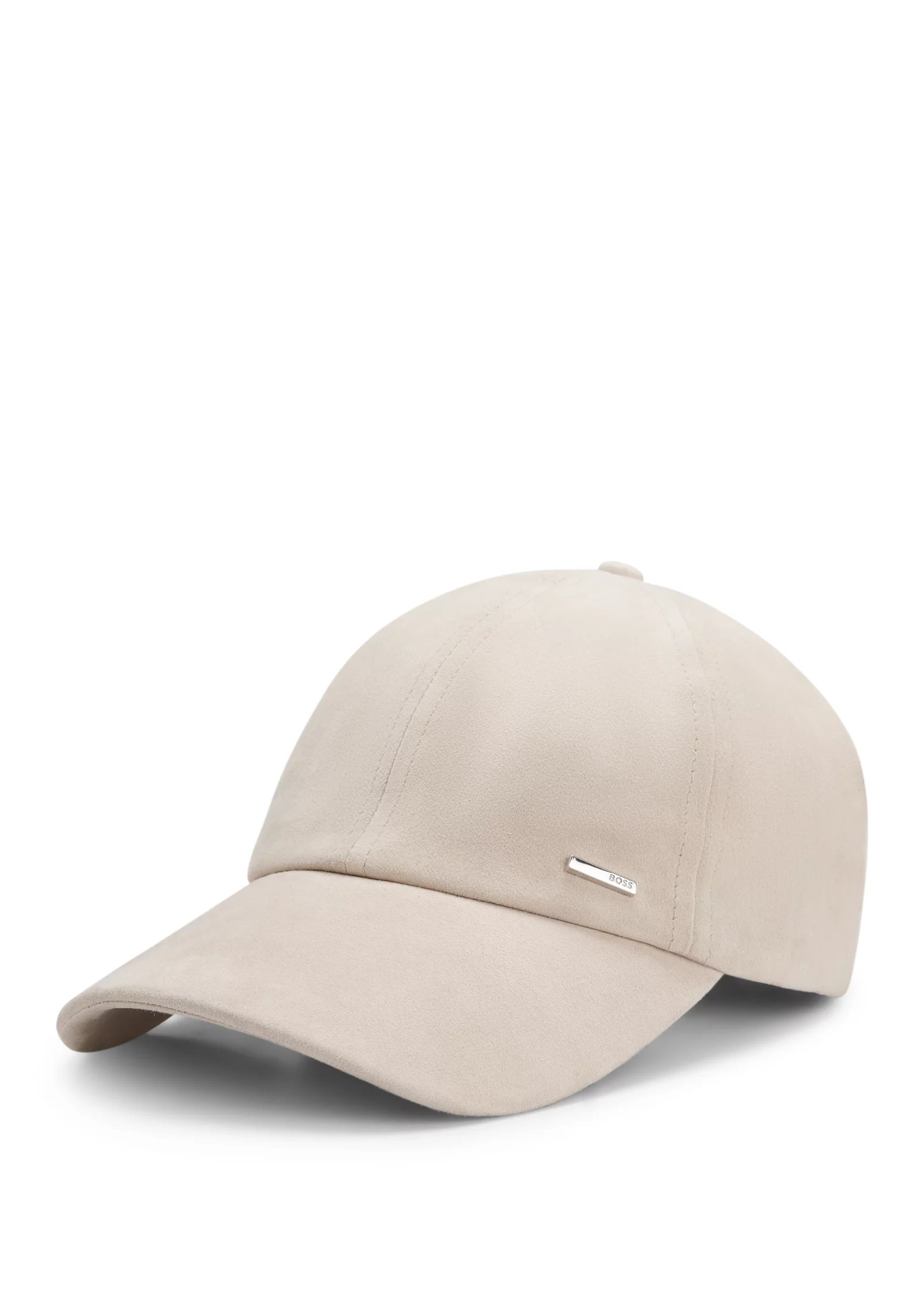 hbeu50557627_275_230 Suede cap with logo rivet - Image 1