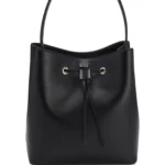 Bucket bag in faux leather