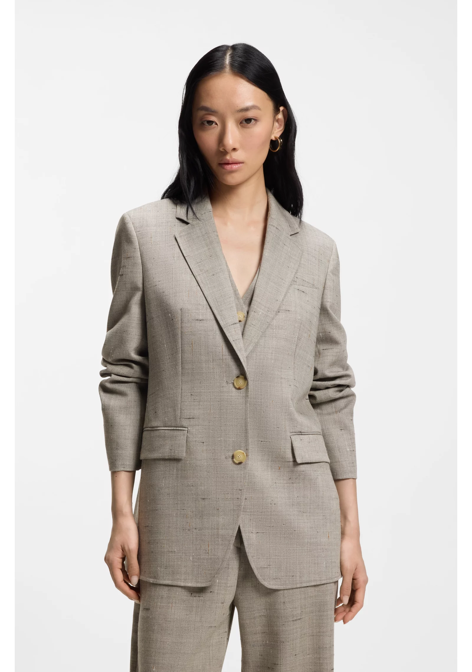 hbeu50558288_978_350 Regular-fit blazer in a wool blend - Image 1