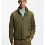 Porsche x BOSS hybrid jacket with silk