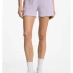 Waffle-structure pyjama shorts in a cotton blend
