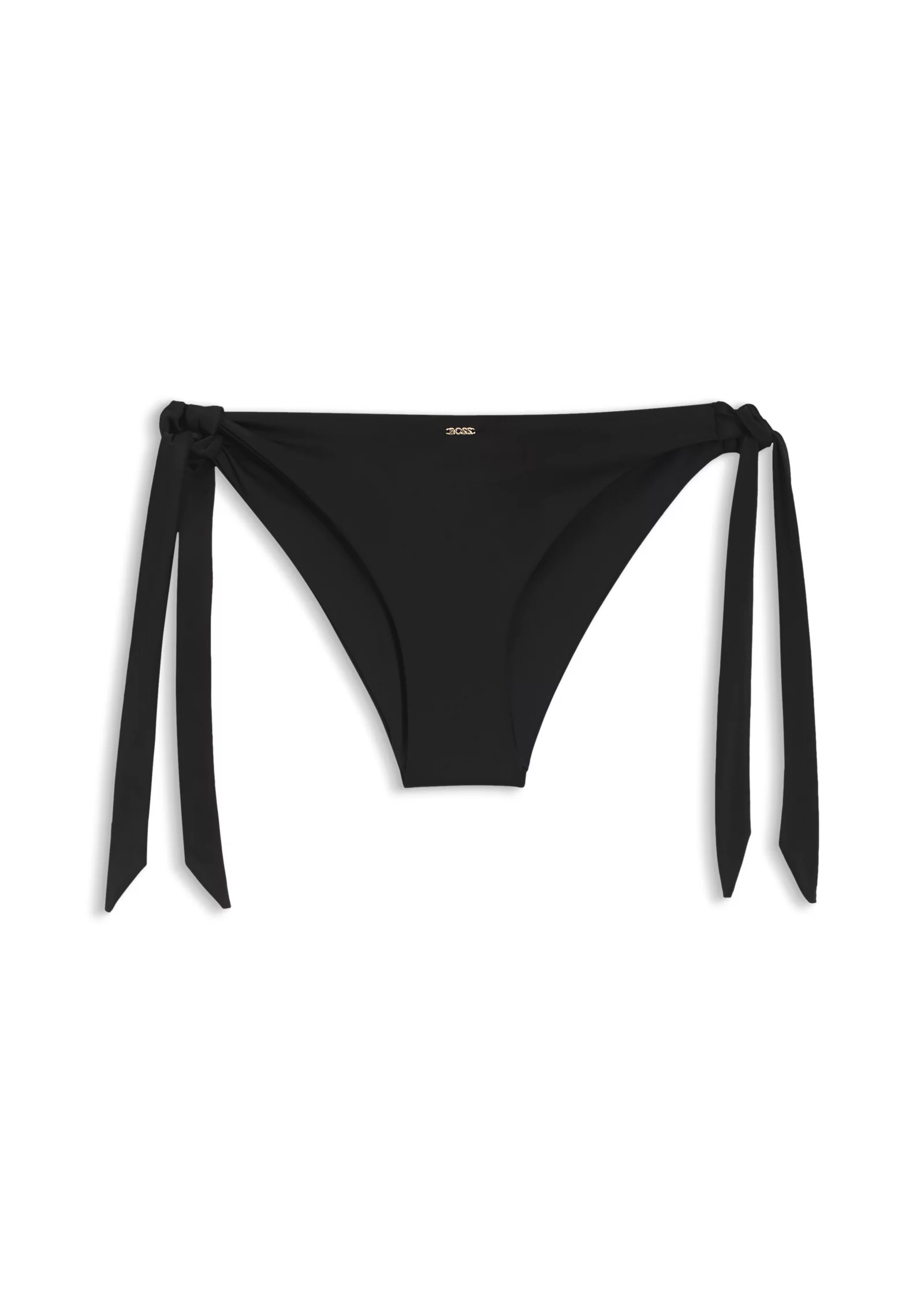 hbeu50561265_001_100 Side-tie bikini bottoms with logo trim - Image 1