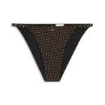Bikini bottoms with monogram jacquard