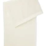 Lightweight wool scarf with fringed trims