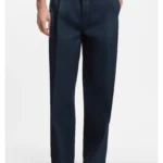 Relaxed-fit jeans in dark-blue soft cotton