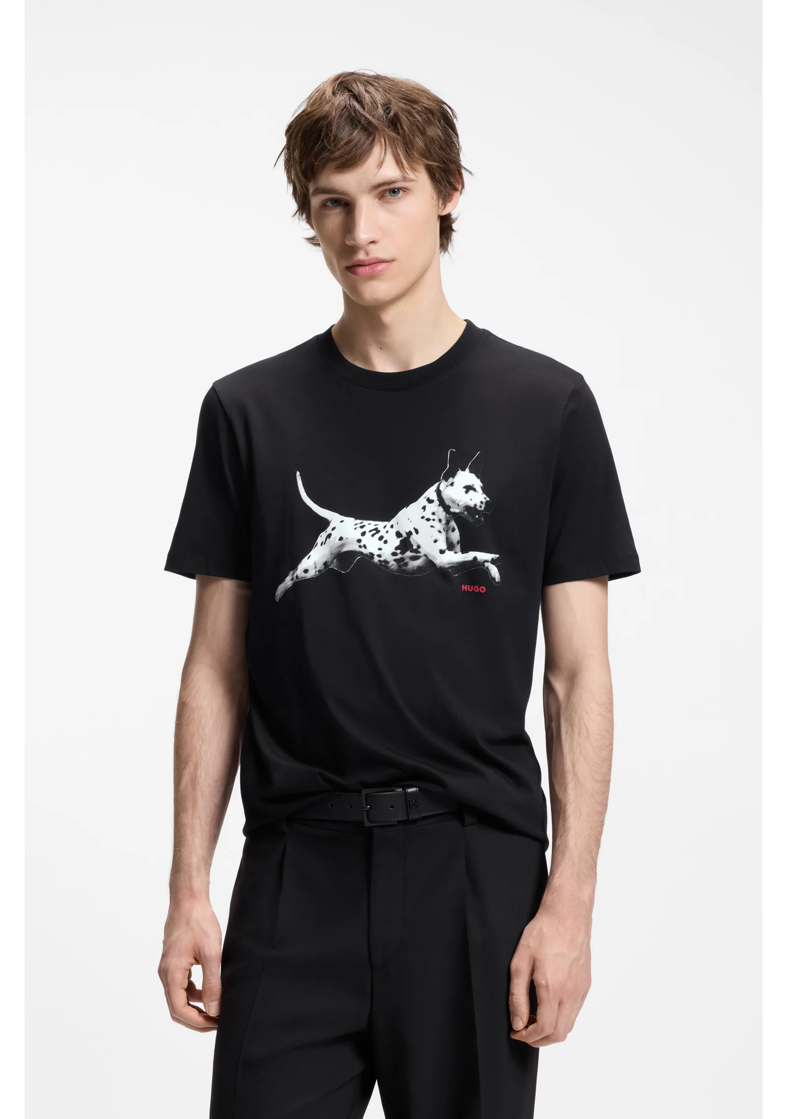 hbeu50564143_001_350 Cotton-jersey T-shirt with animal artwork - Image 1