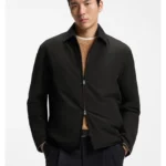 Regular-fit jacket with water-repellent finish