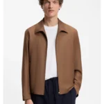 BOSS BY BECKHAM jacket in virgin wool