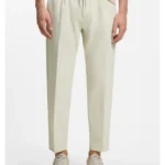 Active tapered-fit trousers in water-repellent stretch fabric