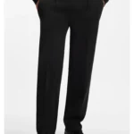 BOSS x ASTON MARTIN modern-fit trousers in cotton