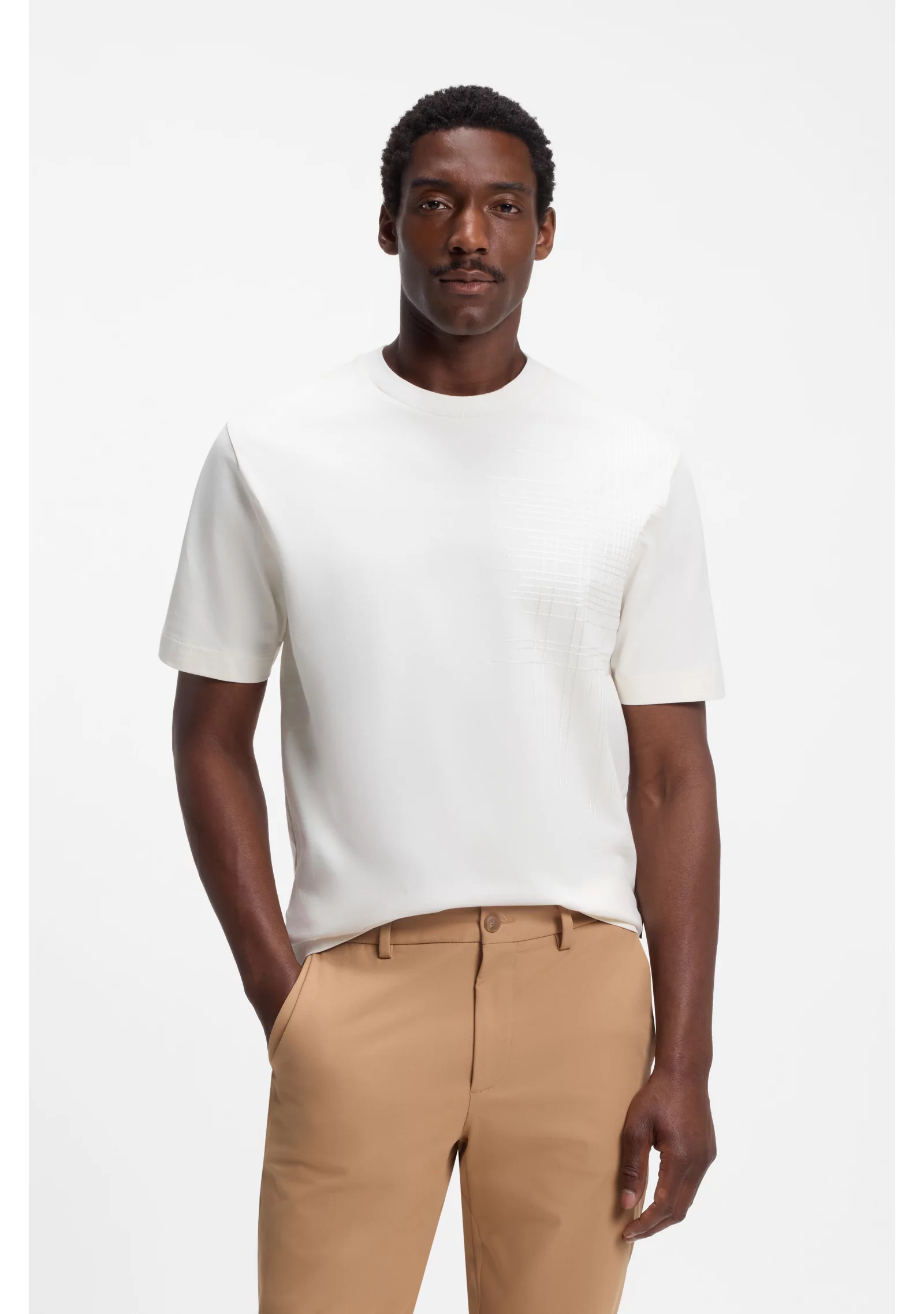 hbeu50565606_118_350 Cotton-jersey T-shirt in regular fit - Image 1