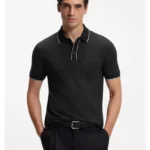Regular-fit polo shirt in cotton
