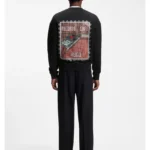 Relaxed-fit sweatshirt with digital print