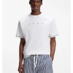 Relaxed-fit pyjama set in soft cotton