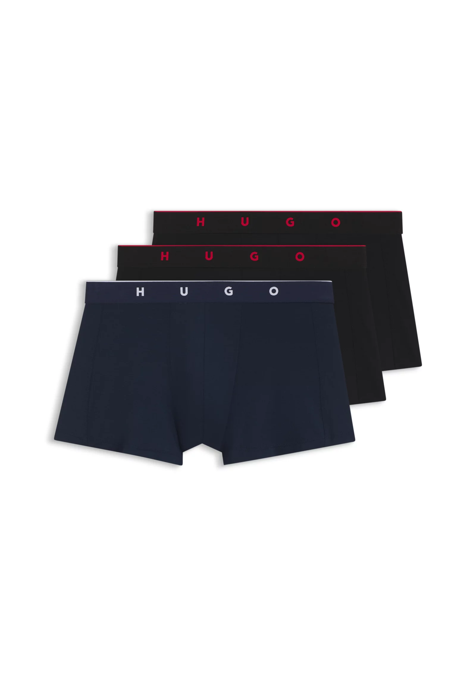 hbeu50566294_961_100 Jacquard trunks with exposed waistband - Image 1