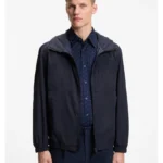 Relaxed-fit hooded jacket in water-repellent fabric