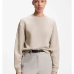 Resort-script logo sweatshirt in cotton