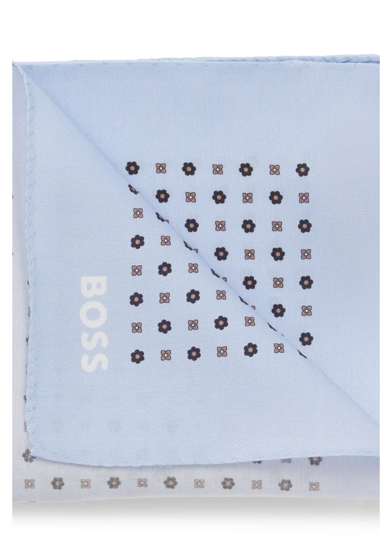 hbeu50566940_450_200 Printed pocket square with logo - Image 1