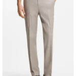 Modern-fit trousers in stretch twill
