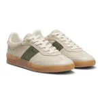 Trainers in leather and suede