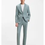 Two-piece extra-slim-fit suit in stretch fabric