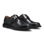 Runway monk shoes in Italian leather
