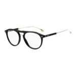 Blue-light-blocking optical frames in black acetate