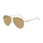 Camel sunglasses in lightweight steel