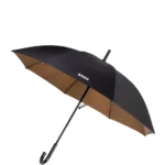 City umbrella with two-tone canopy