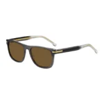 Grey-acetate sunglasses with gradient effect