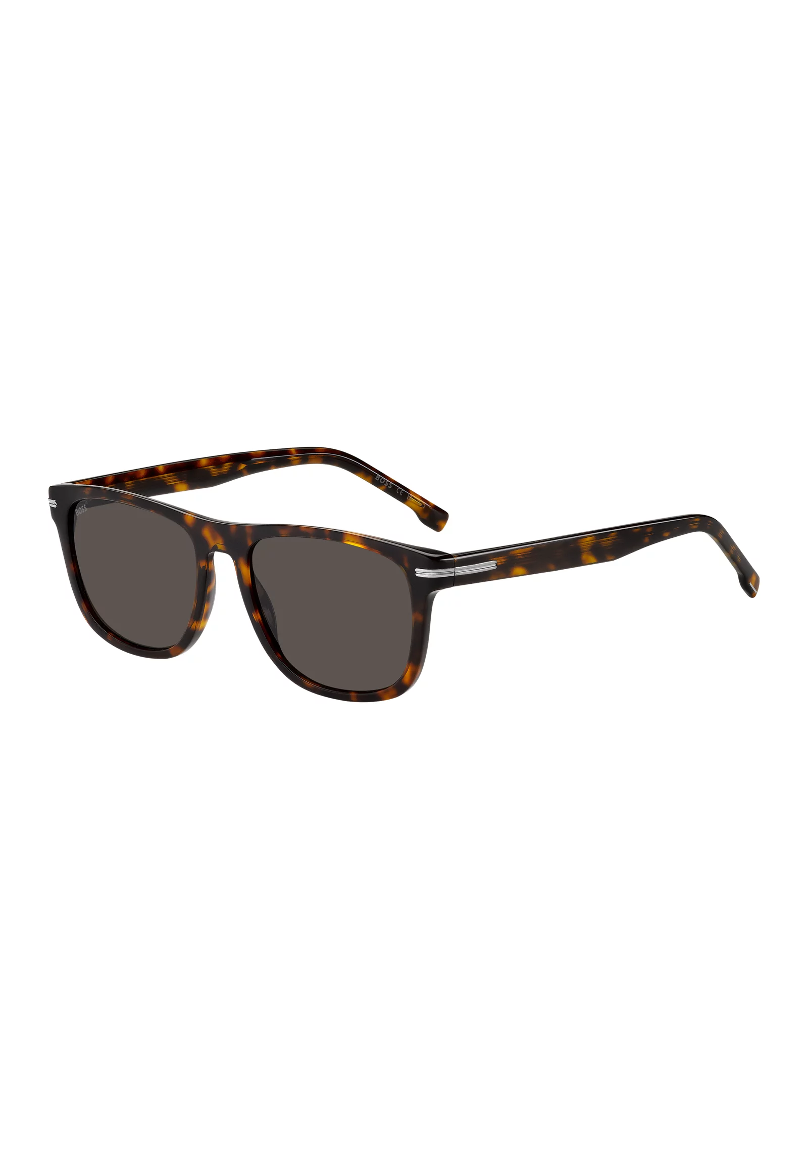 hbeu58122758_999_220 Havana-acetate sunglasses with silver-tone hardware - Image 1