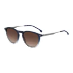 Blue-acetate sunglasses with gradient effect