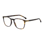 Havana-acetate optical frames with gold-tone hardware
