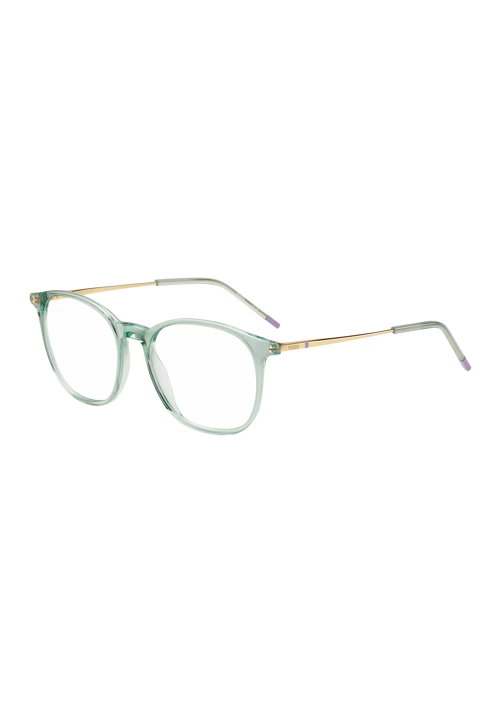 hbeu58137882_999_220 Aqua-acetate optical frames with gold-tone temples - Image 1