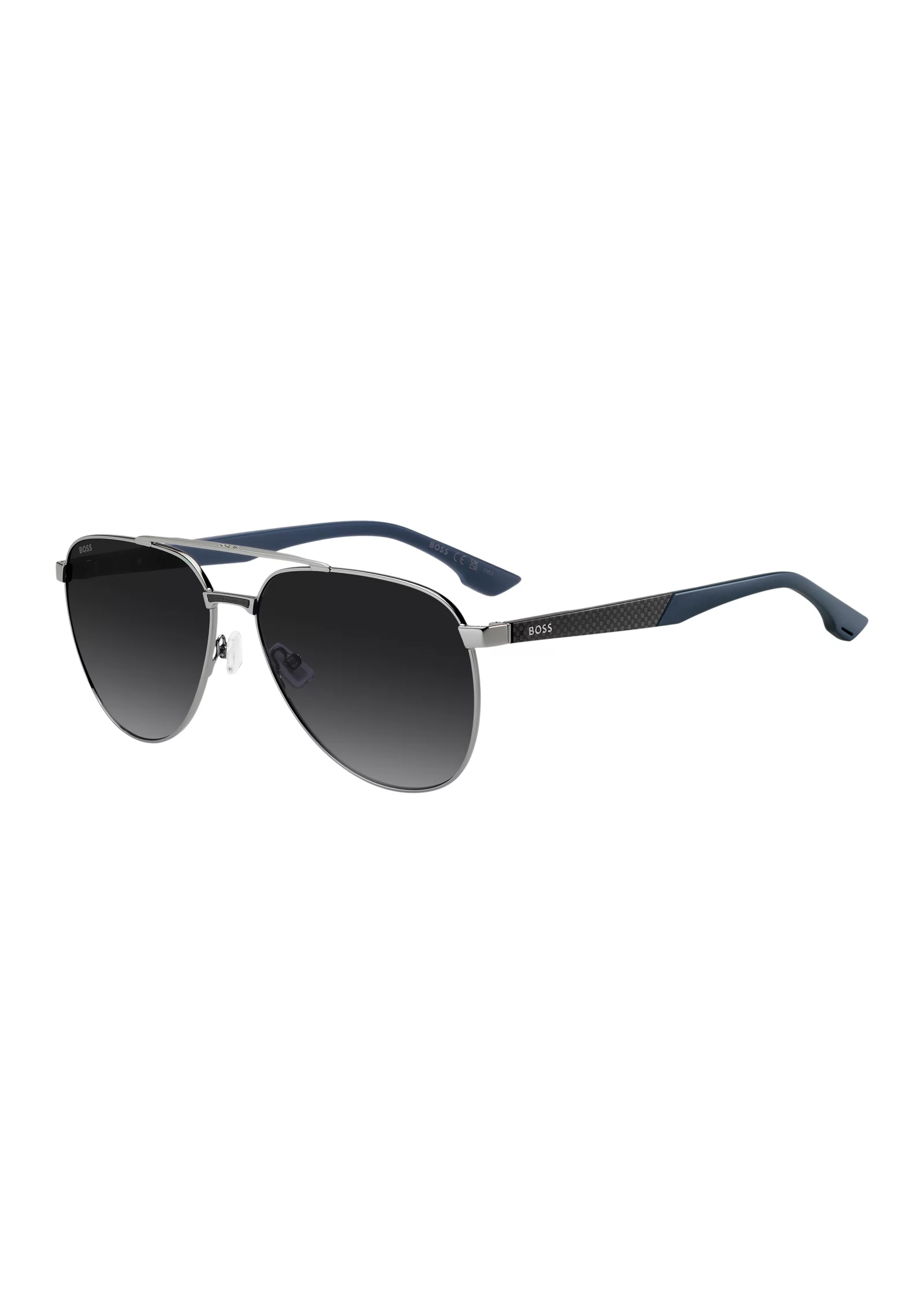 hbeu58609791_999_220 Double-bridge sunglasses with carbon-fibre temples - Image 1