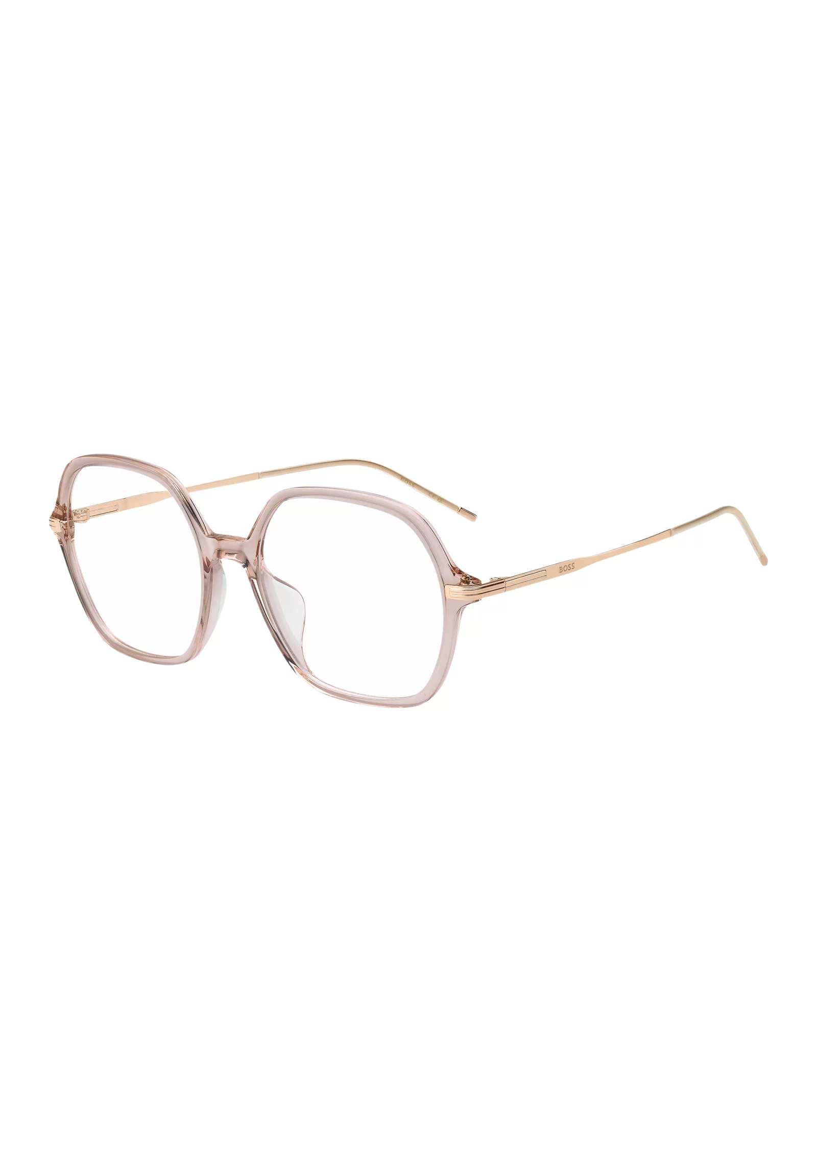 hbeu58609861_999_220 Pink-acetate optical frames with temple stripe - Image 1