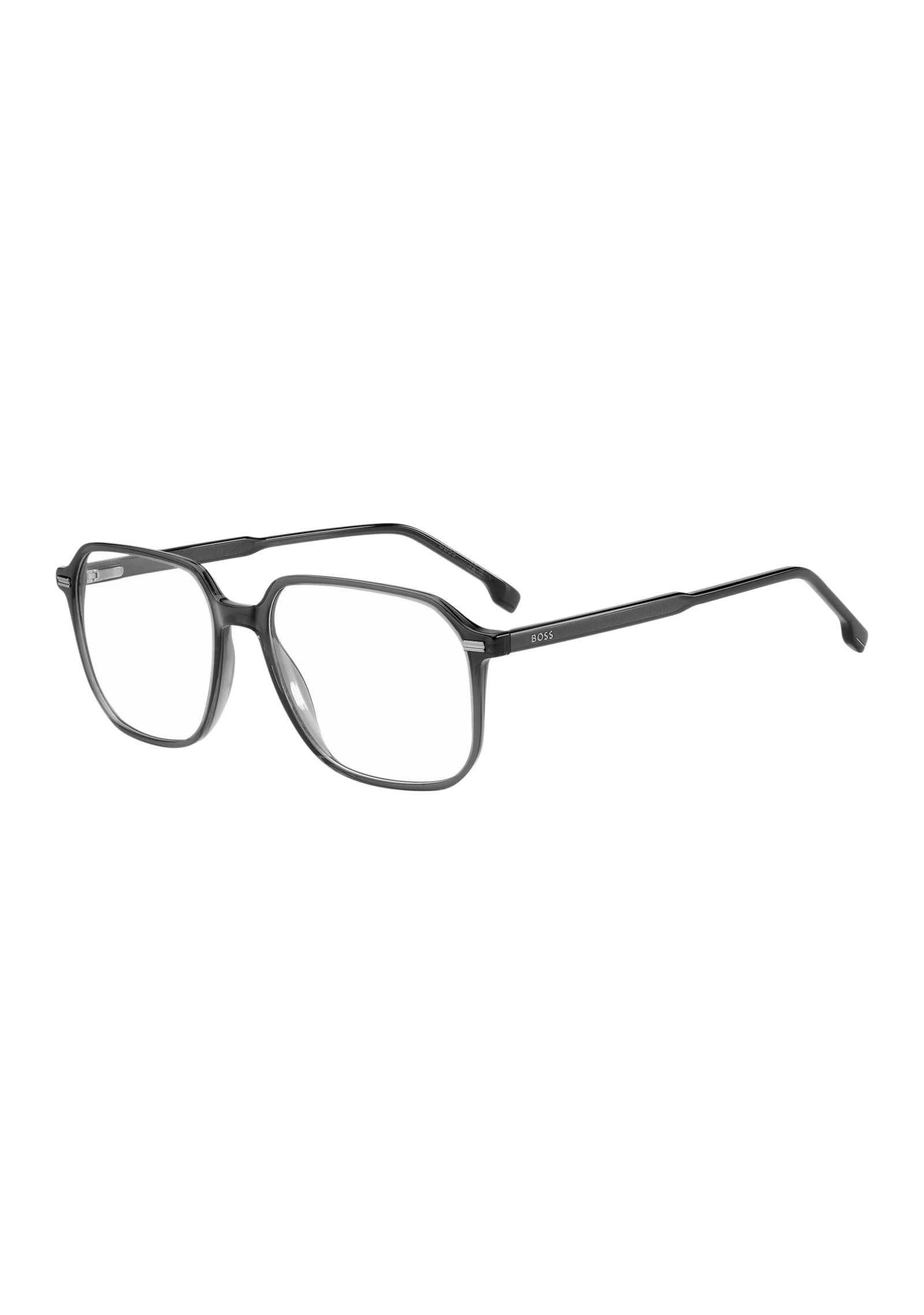 hbeu58610022_999_220 Dark-grey optical frames with silver-tone trims - Image 1