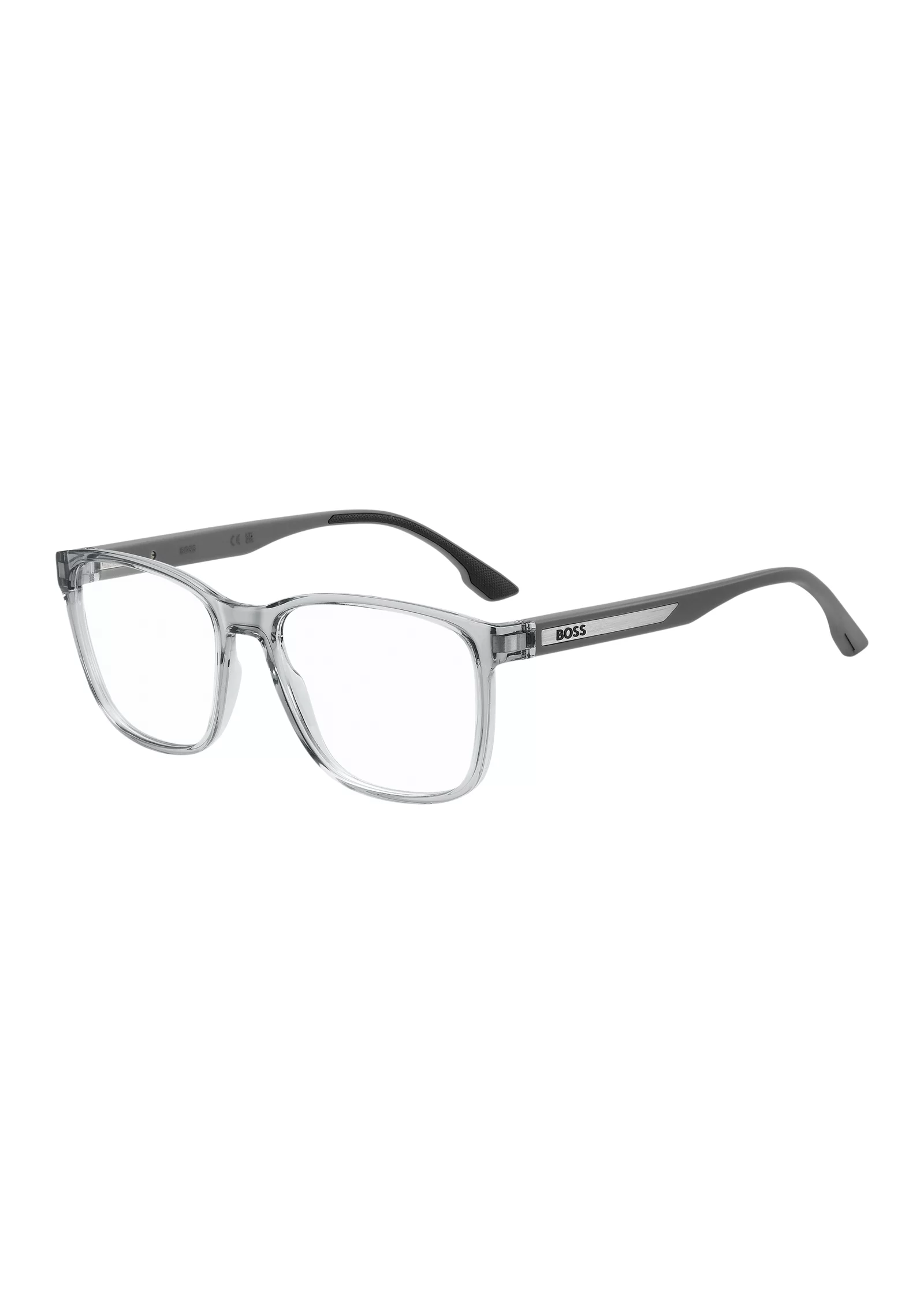 hbeu58610313_999_220 Transparent-grey optical frames with logo plaque - Image 1