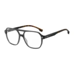 Grey-acetate optical frames with Havana end-tips