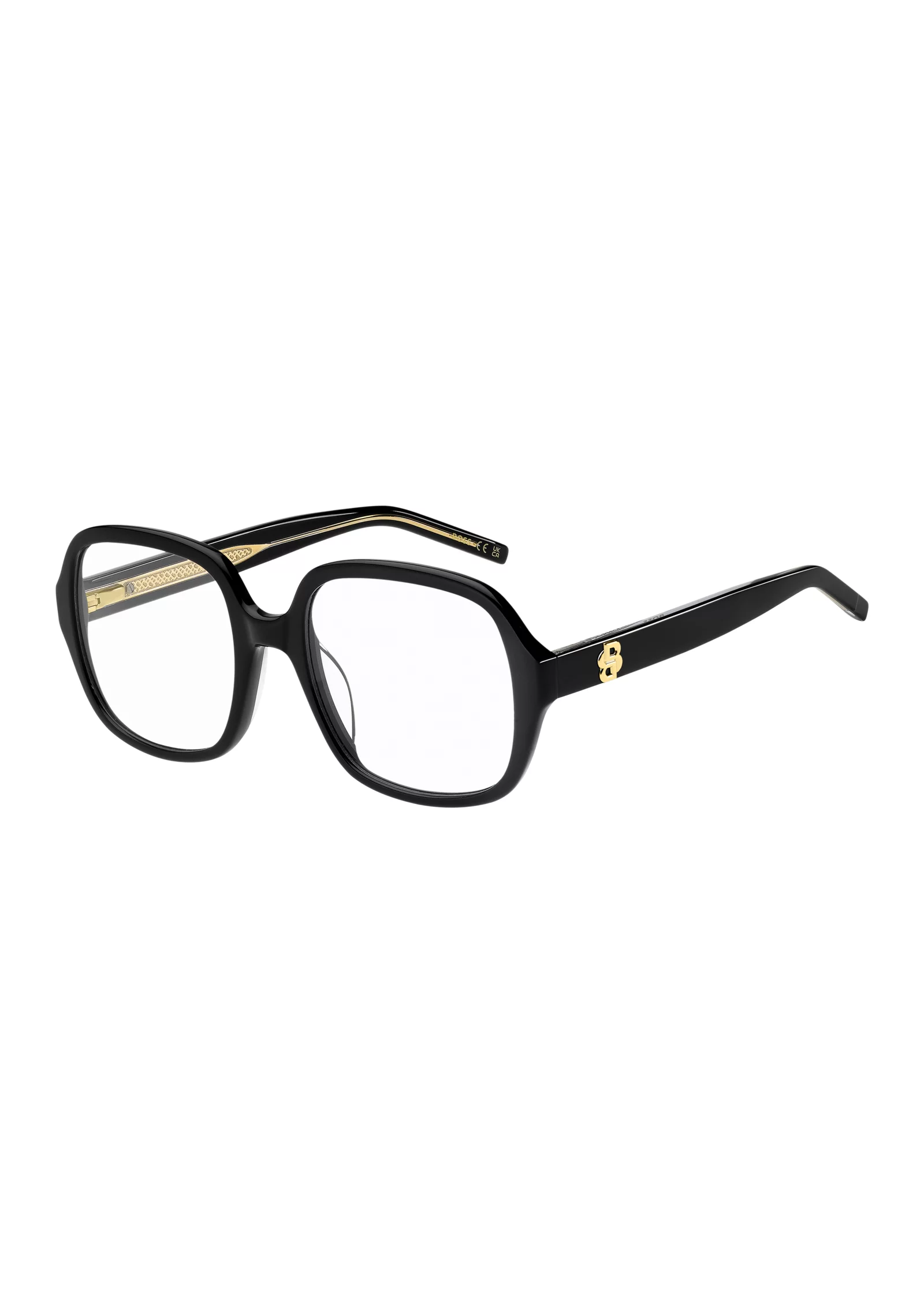 hbeu58610396_999_220 Black-acetate optical frames with Double B monogram - Image 1