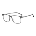 Grey-acetate optical frames with temple stripe