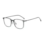 Titanium optical frames with lasered logo