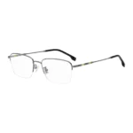 Half-rim optical frames with tubular temples